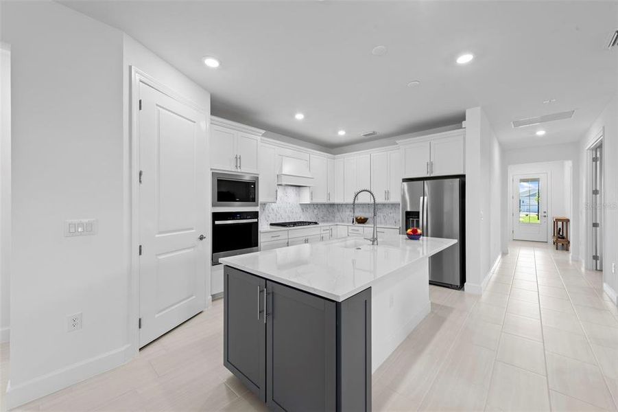 Furnished interior view inside a new home in , Punta Gorda (Image 29).