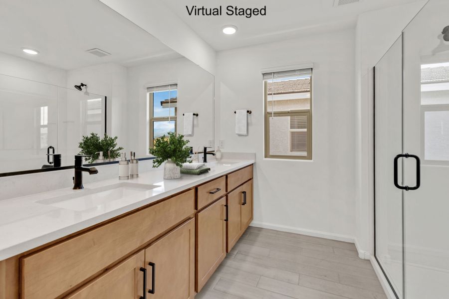 Furnished interior view inside a new home in Blackhawk, Tucson (Image 7).