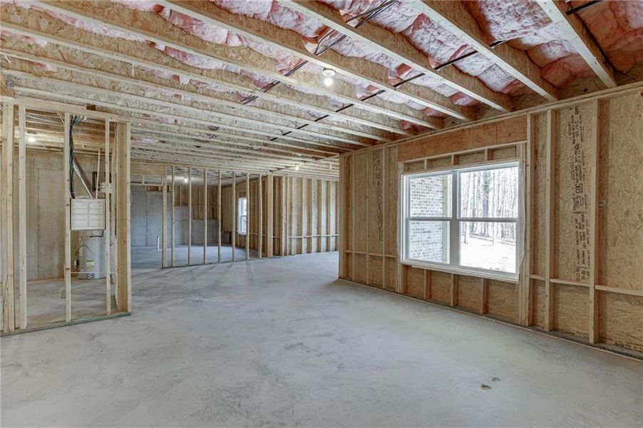 In-progress construction of a new home in , Bishop, GA (Image 57).