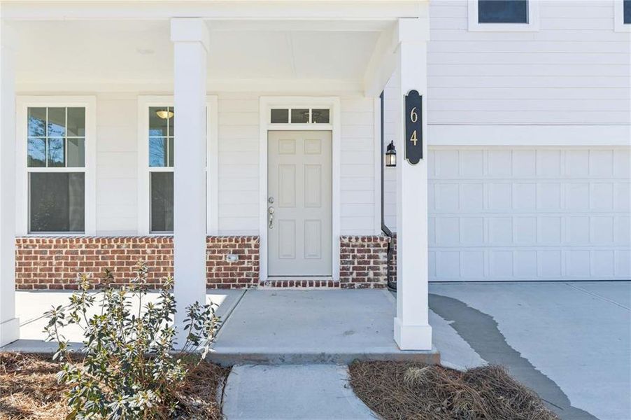 Exterior details and patio area of a home in The Estates at Casteel, Bethlehem (Image 22).