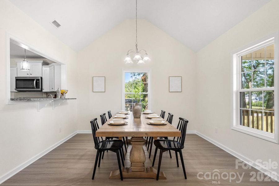 Furnished interior view inside a new home in , York (Image 14).