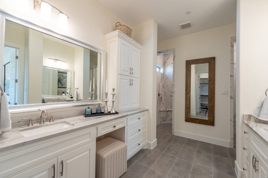 Representative furnished interior of a home built from the Carmina by Ladera Texas in Ladera Prosper, Prosper (Image 8).