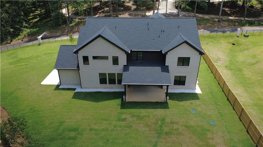 Exterior details and patio area of a home in , Dacula (Image 3).