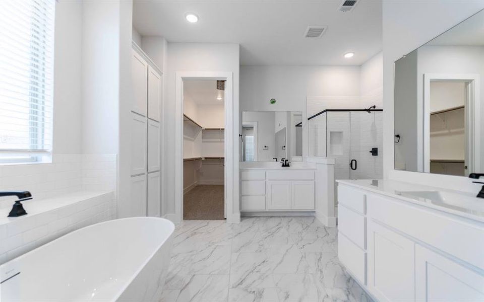 Furnished interior view inside a new home in Solterra, Mesquite (Image 3). Furnished interior view inside a new home in Solterra, Mesquite (Image 3).