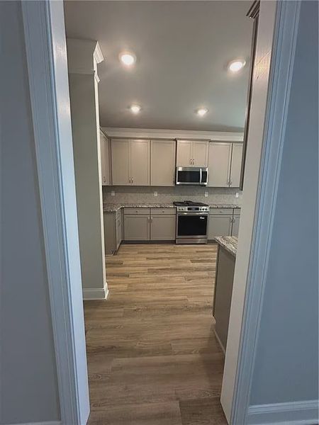 Furnished interior view inside a new home in Mirror Lake at South Harbour, Villa Rica (Image 7).