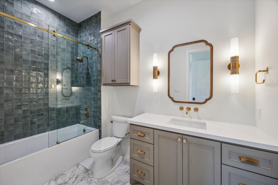 Furnished interior view inside a new home in , Houston (Image 11).