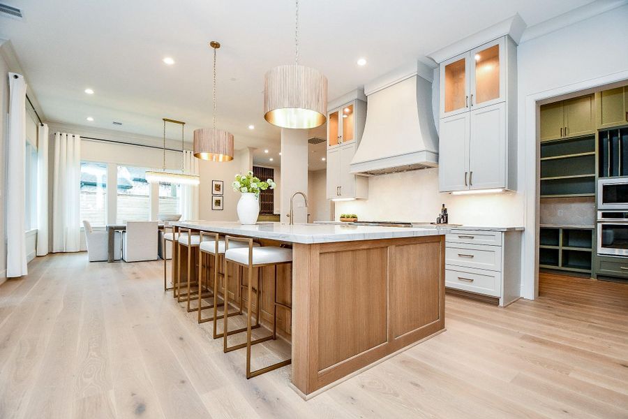 Furnished interior view inside a new home in , Houston (Image 42).