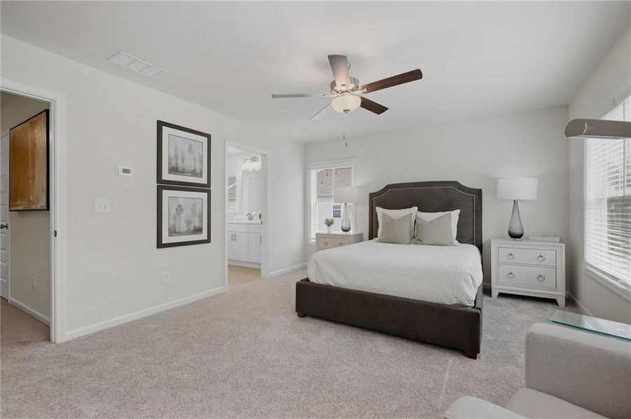 Furnished interior view inside a new home in , Mableton (Image 12).