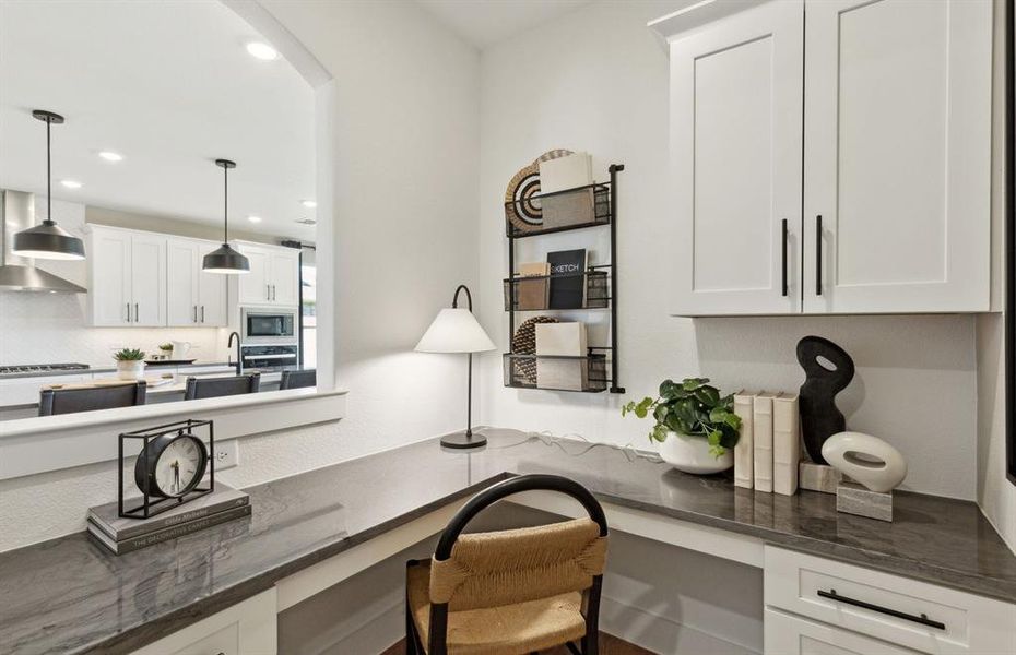 *Model Representation - Pulte Planning Center off kitchen and dining area