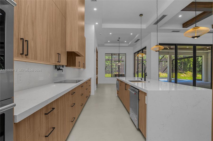 Furnished interior view inside a new home in , Naples (Image 10).