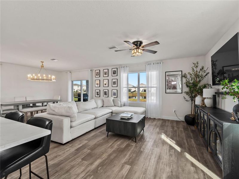 Furnished interior view inside a new home in Star Farms at Lakewood Ranch, Bradenton (Image 5).