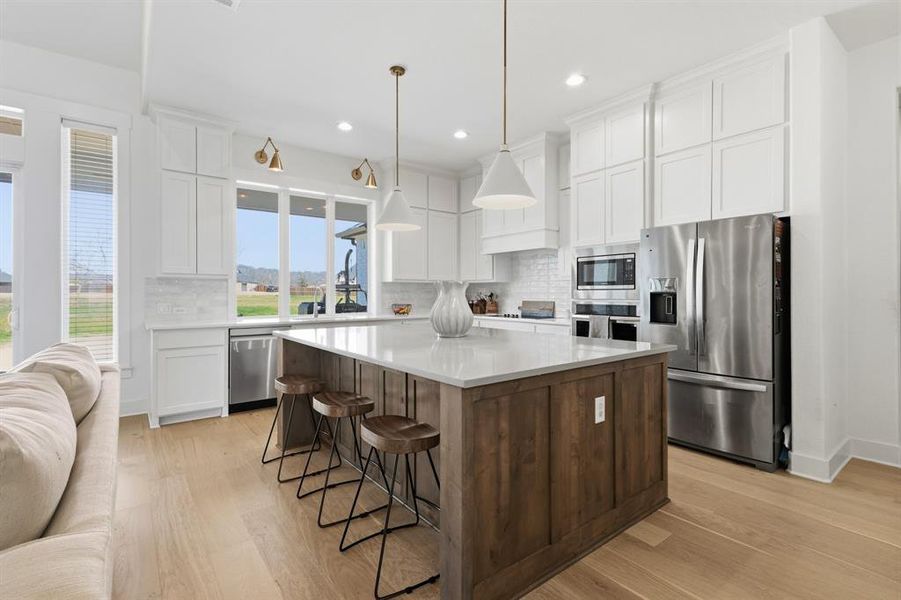 Furnished interior view inside a new home in , Midlothian (Image 15).
