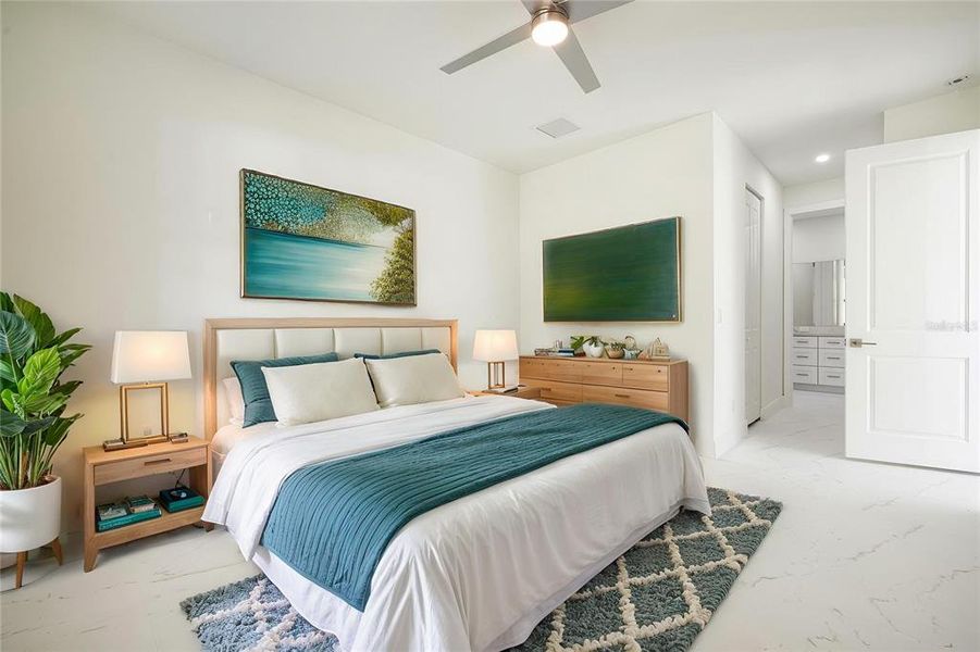 Furnished interior view inside a new home in , Port Charlotte (Image 8).