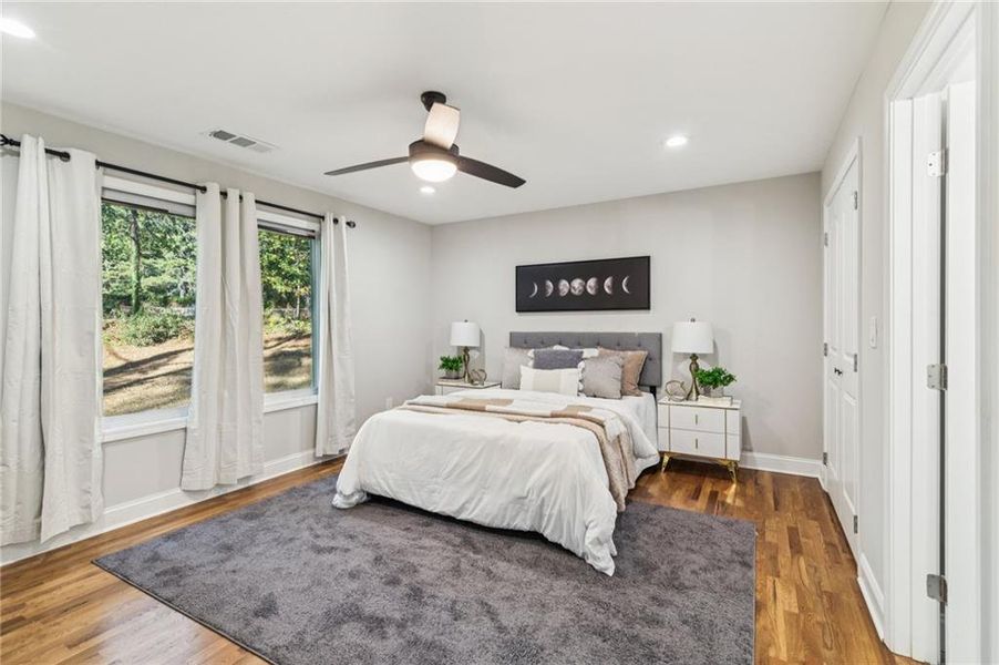 Furnished interior view inside a new home in , Decatur (Image 17).