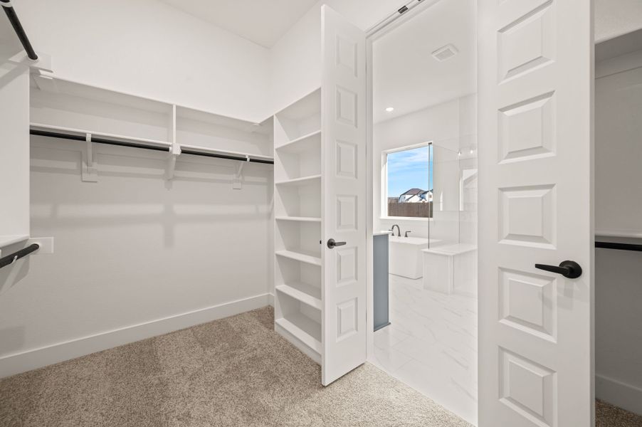 Furnished interior view inside a new home in Parks of Aledo, Aledo (Image 16).