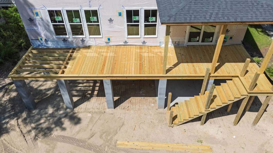 In-progress construction of a new home in , Edisto Island, SC (Image 10). In-progress construction of a new home in , Edisto Island, SC (Image 10).