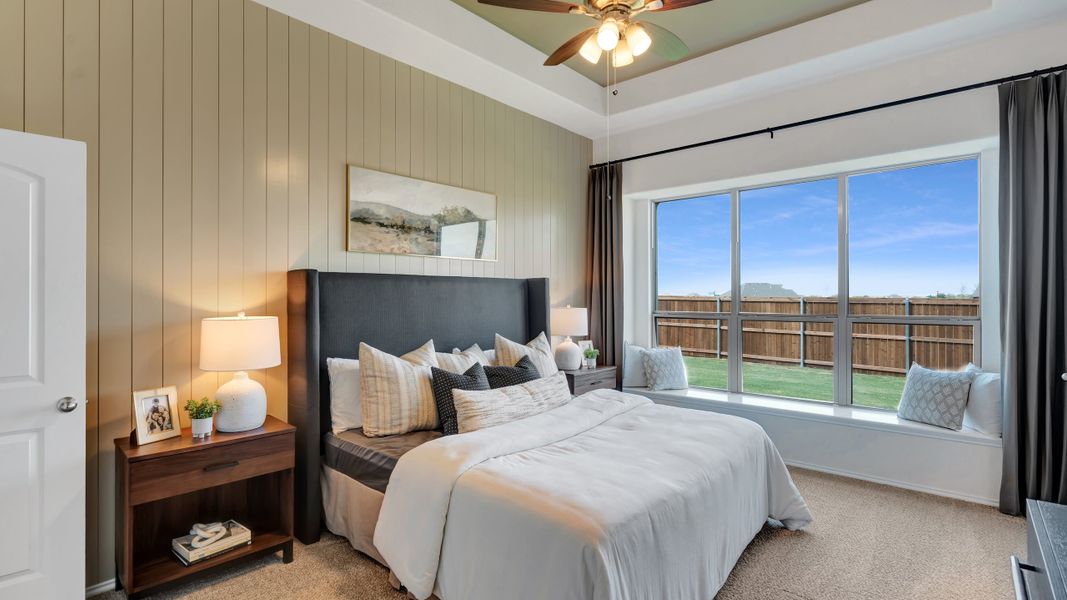 Representative furnished interior of a home built from the Concept 1991 by Risewell Homes in Silo Mills, Joshua (Image 14).
