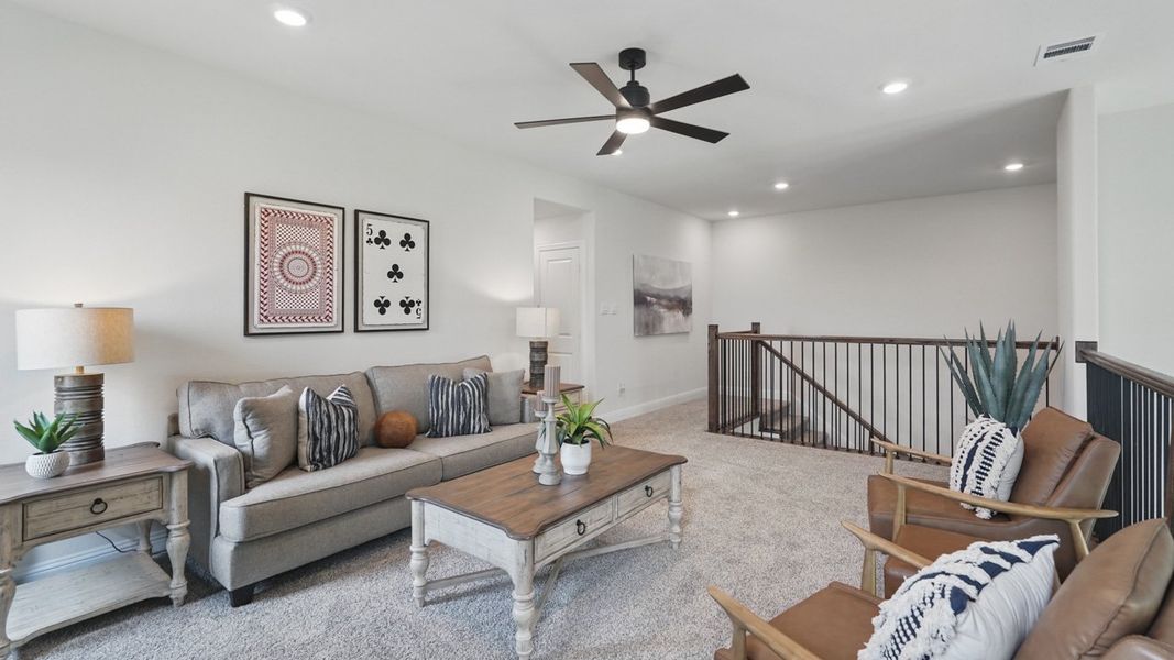 Representative furnished interior of a home built from the Cypress by D.R. Horton in Peachtree Meadows, Rockwall (Image 36). Representative furnished interior of a home built from the Cypress by D.R. Horton in Peachtree Meadows, Rockwall (Image 36).
