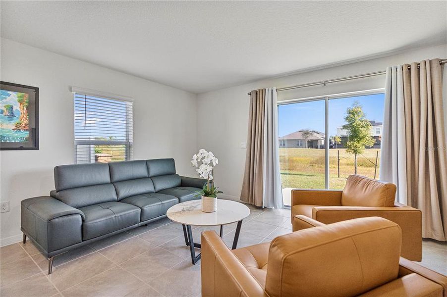 Furnished interior view inside a new home in Harmony West, St. Cloud (Image 19).