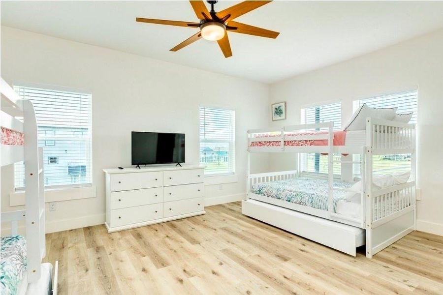 Furnished interior view inside a new home in , Galveston (Image 35).