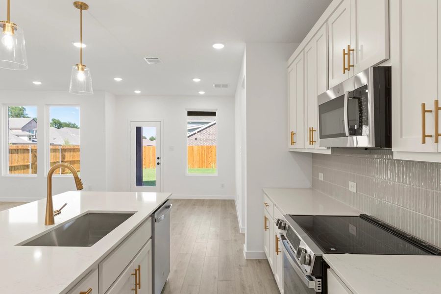 Kitchen Representative Photo featuring the Serene Collection Kitchen Representative Photo featuring the Serene Collection