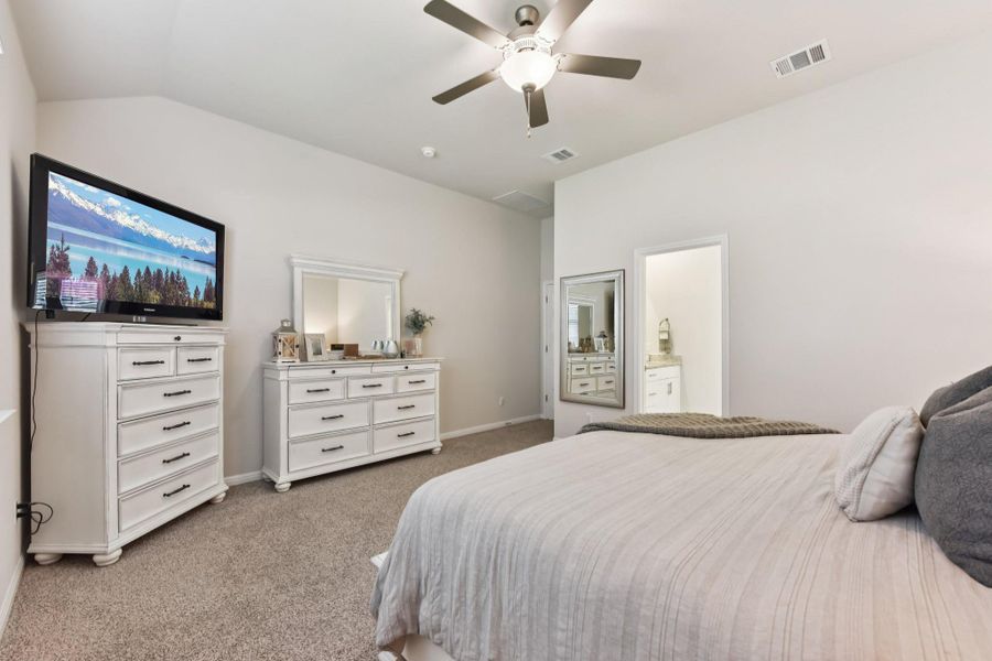 Furnished interior view inside a new home in Big Sky Ranch - Executive Collection, Dripping Springs (Image 22).