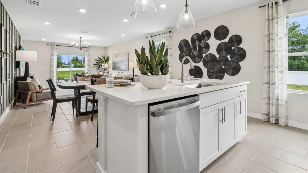 Flagler Floor Plan Kitchen