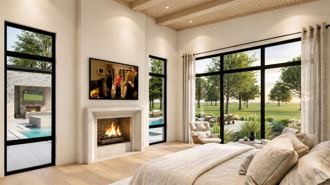 Furnished interior view inside a new home in , Argyle (Image 5).