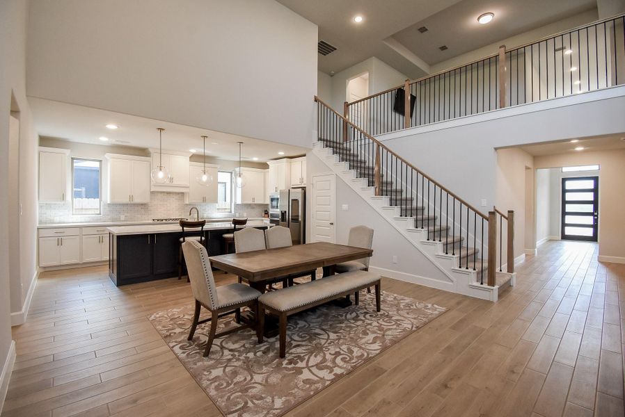 Furnished interior view inside a new home in Marvida, Cypress (Image 18).