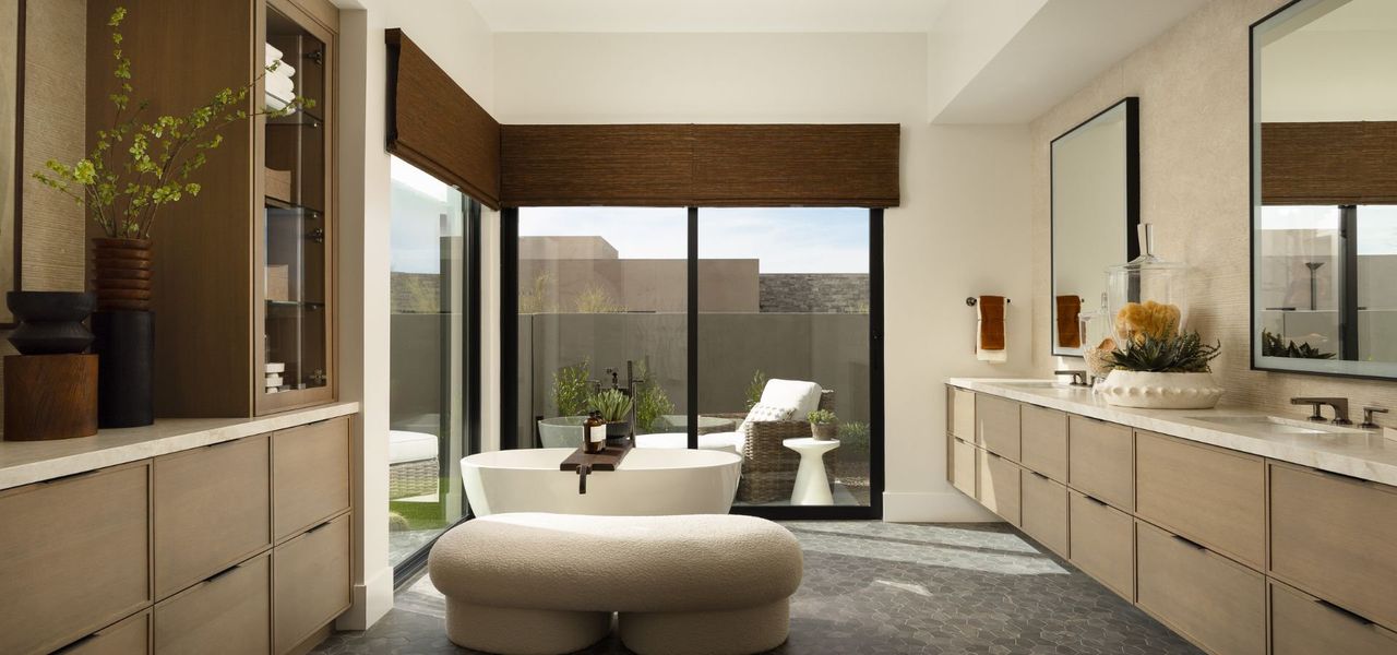 Furnished interior view inside a new home in The Edge at Joy Ranch, Scottsdale (Image 4).