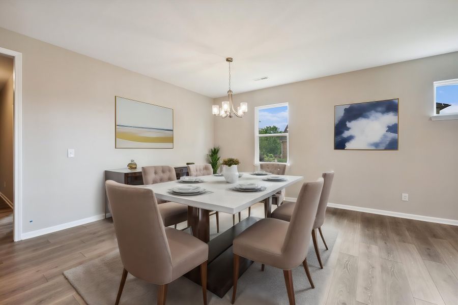 Representative furnished interior of a home built from the Tillery by Caruso Homes in Blue Run, Raleigh (Image 6). Representative furnished interior of a home built from the Tillery by Caruso Homes in Blue Run, Raleigh (Image 6).