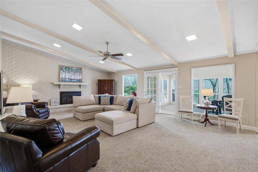 Furnished interior view inside a new home in , Holly Lake Ranch (Image 6).
