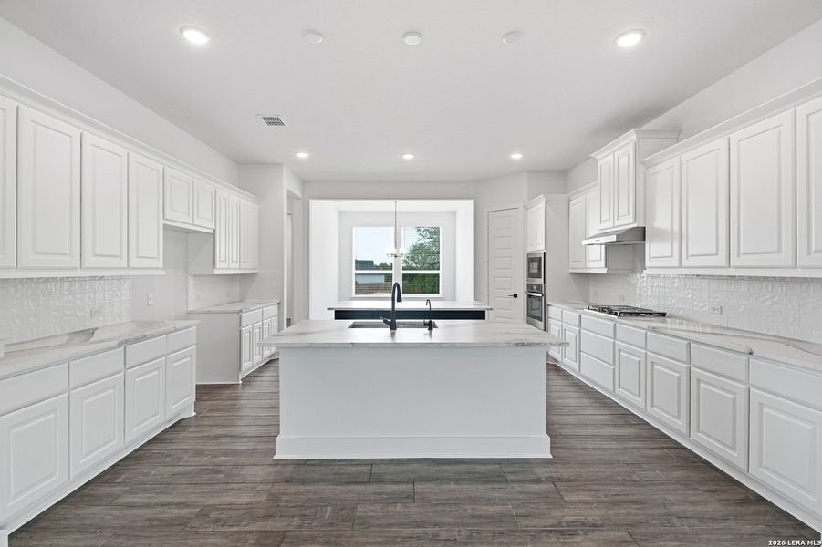 Furnished interior view inside a new home in The Reserve at Potranco Oaks, Castroville (Image 6).