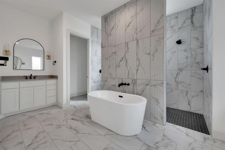 Furnished interior view inside a new home in , Midlothian (Image 3).