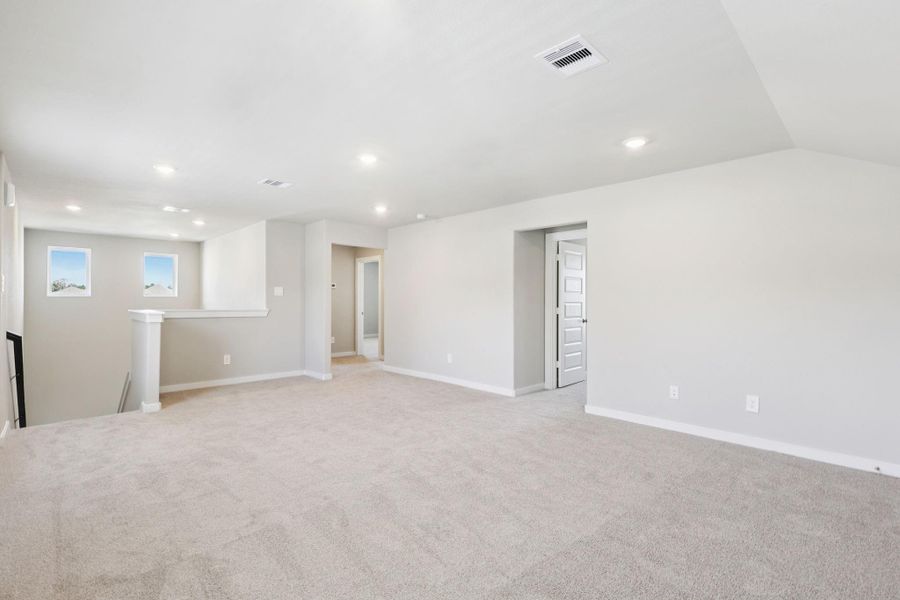 Photo is not of the actual home, but is an inspirational photo of builder’s model home and may depict options, furnishings, and/or decorator features that are not included