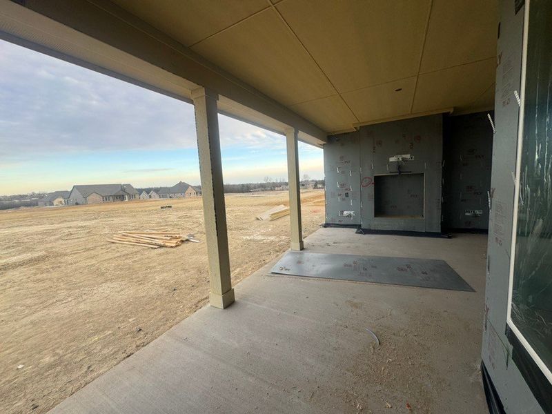 In-progress construction of a new home in Creekview Addition, Van Alstyne, TX (Image 10). In-progress construction of a new home in Creekview Addition, Van Alstyne, TX (Image 10).