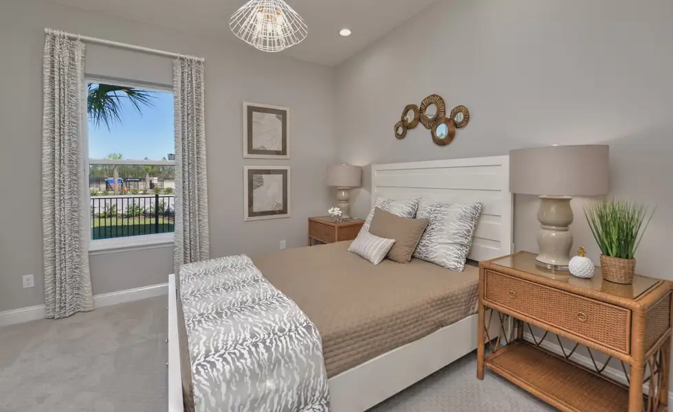 Furnished interior view inside a new home in SilverLeaf, St. Augustine (Image 22). Furnished interior view inside a new home in SilverLeaf, St. Augustine (Image 22).