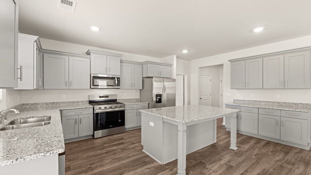 Furnished interior view inside a new home in Southwind Village, Evans (Image 5).