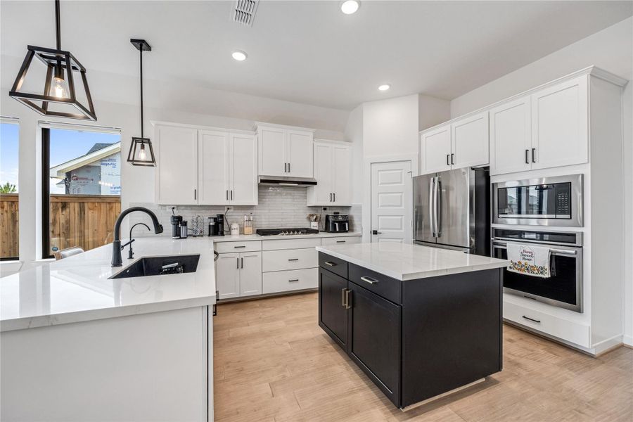 Furnished interior view inside a new home in , Cypress (Image 13).