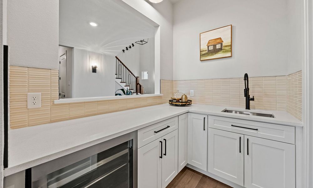 Representative furnished interior of a home built from the Rushmore by Cope Homes in Capitol Hill, Anna (Image 32).