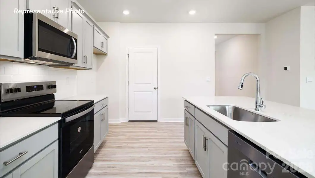 Furnished interior view inside a new home in Brinkley Ridge, Kings Mountain (Image 2).