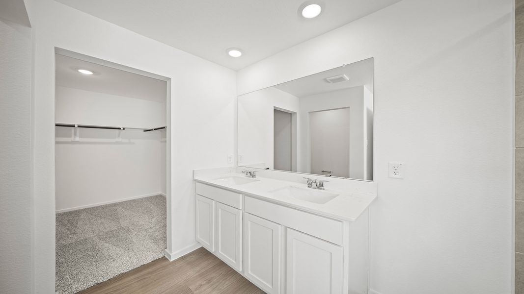 Furnished interior view inside a new home in Chapel Lakes, Montgomery (Image 10).