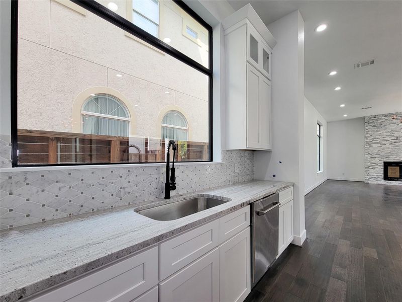 Furnished interior view inside a new home in , Houston (Image 9). Furnished interior view inside a new home in , Houston (Image 9).