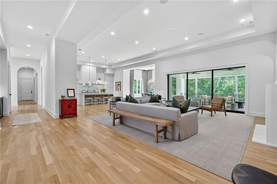 Furnished interior view inside a new home in , Alpharetta (Image 19). Furnished interior view inside a new home in , Alpharetta (Image 19).