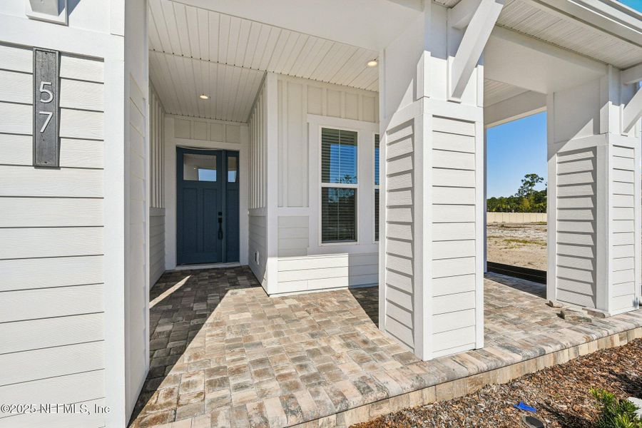 Exterior details and patio area of a home in Seabrook Village II, Ponte Vedra (Image 36). Exterior details and patio area of a home in Seabrook Village II, Ponte Vedra (Image 36).