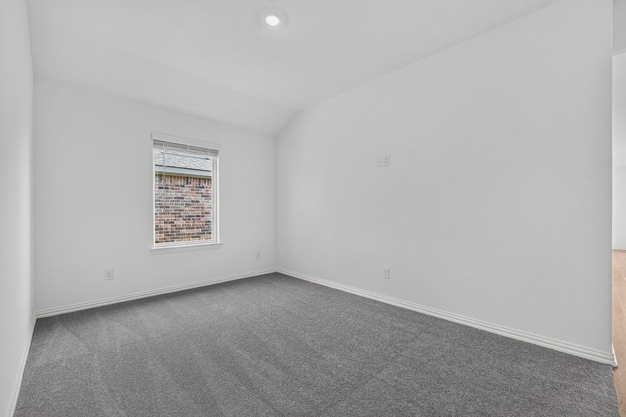 Spacious, unfurnished interior of a new home in Parks at Foster Crossing, Anna (Image 26). Spacious, unfurnished interior of a new home in Parks at Foster Crossing, Anna (Image 26).