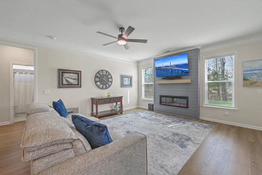 Furnished interior view inside a new home in Parker's Preserve, Ridgeville (Image 19).