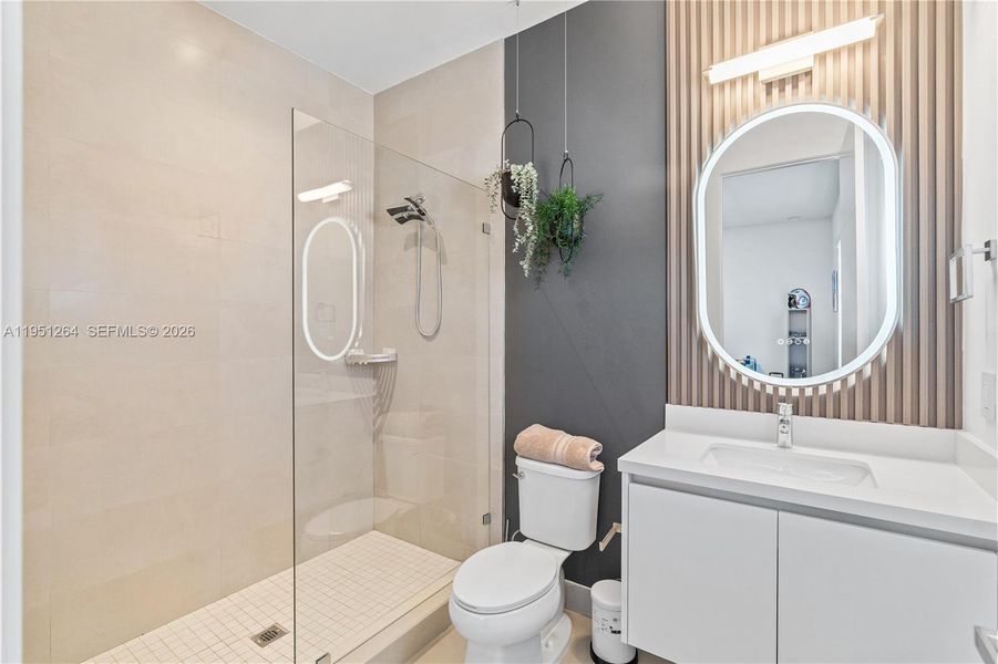 Furnished interior view inside a new home in , Weston (Image 66).