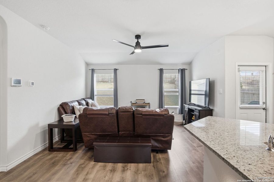 Furnished interior view inside a new home in , San Antonio (Image 28).