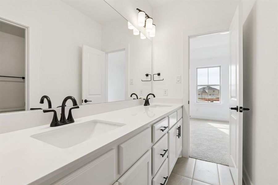 Furnished interior view inside a new home in , McKinney (Image 15).